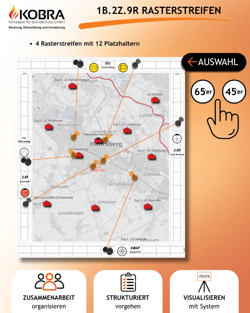 Rasterstreifen 45/65