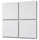 Set 4 Whiteboardfolien Wand 500x500mm