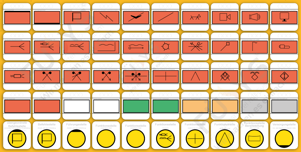 Magnet-Set 50 TZ Feuerwehr