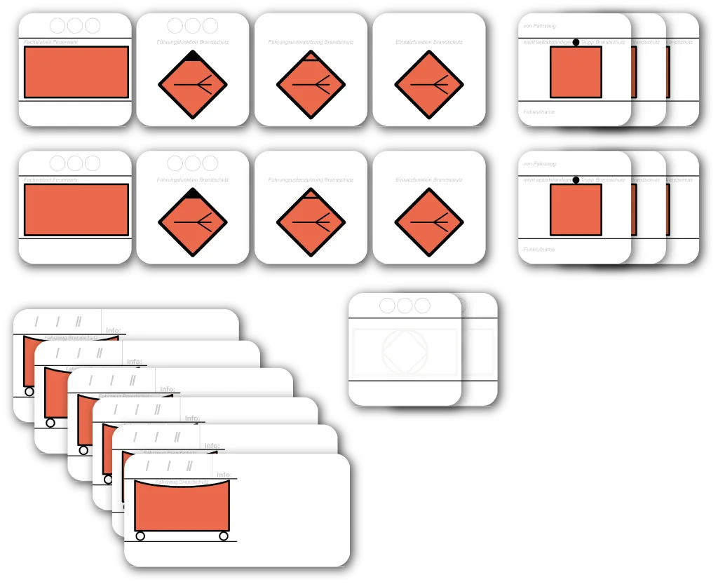 Magnet-Set FüSt-A Gruppenführer Starter