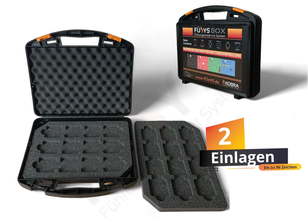 [1C.8A.1A.2] Taktikbox flach, 2 Einlagen
