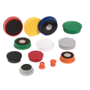 FÜsYS Organisationsmagnete rund – Ø 30 mm, 10er-Set, verschiedene Farben